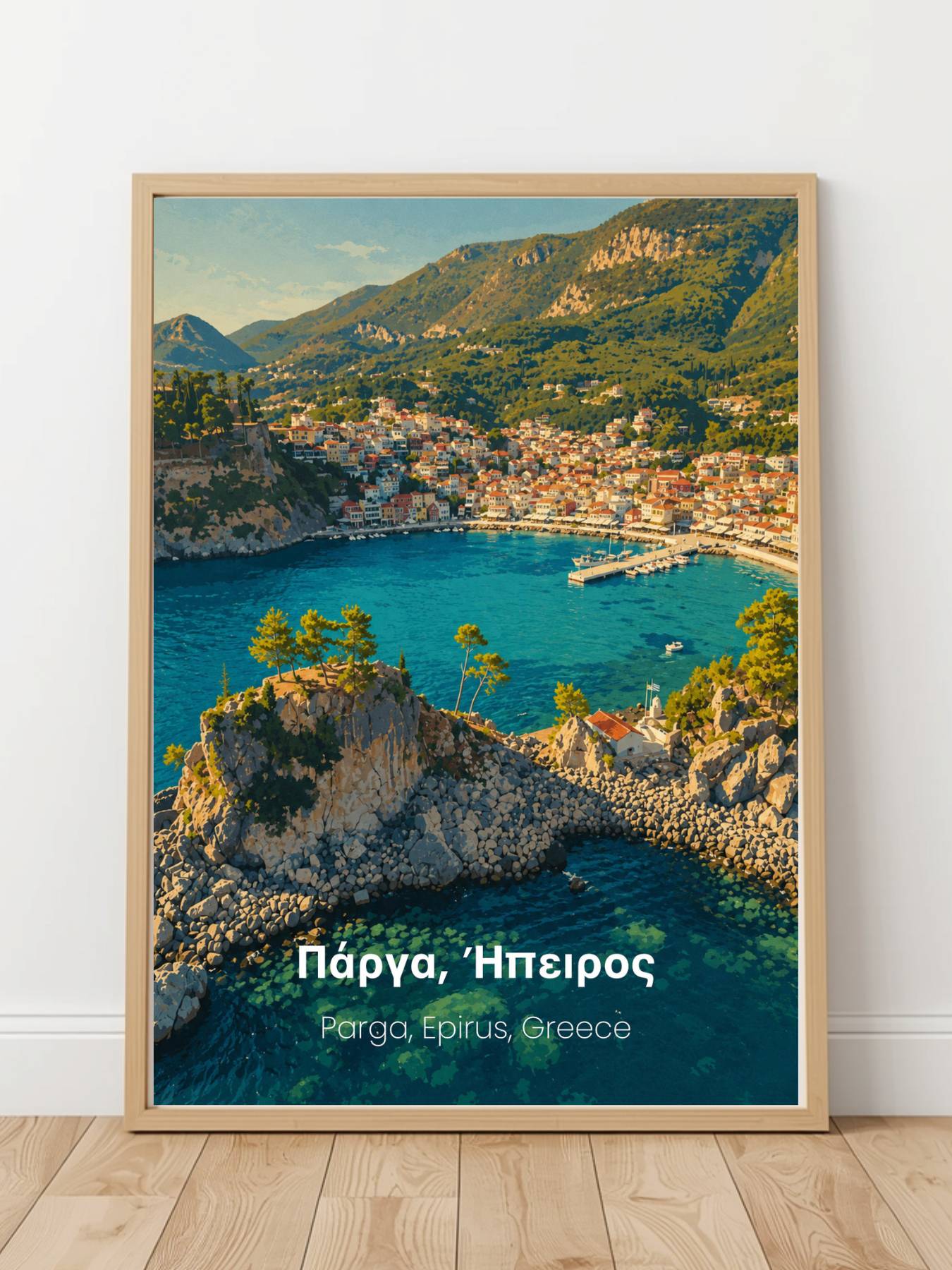 Parga Epirus Greece Print