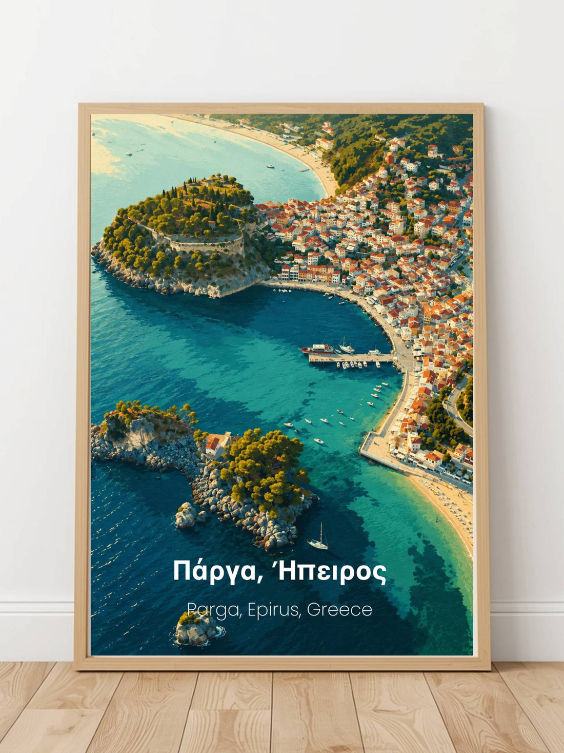 Parga Epirus Greece Print