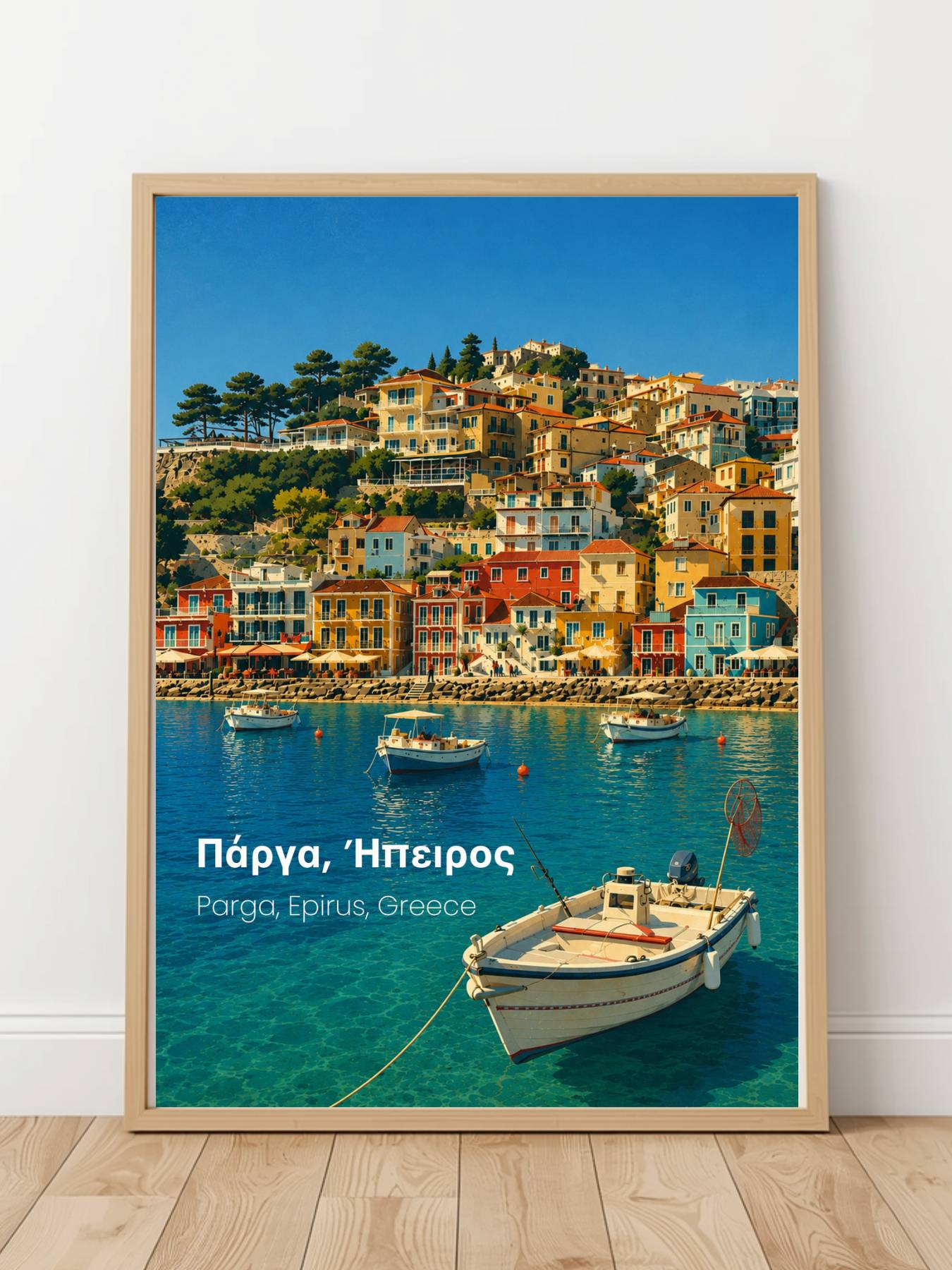Parga Epirus Greece Print