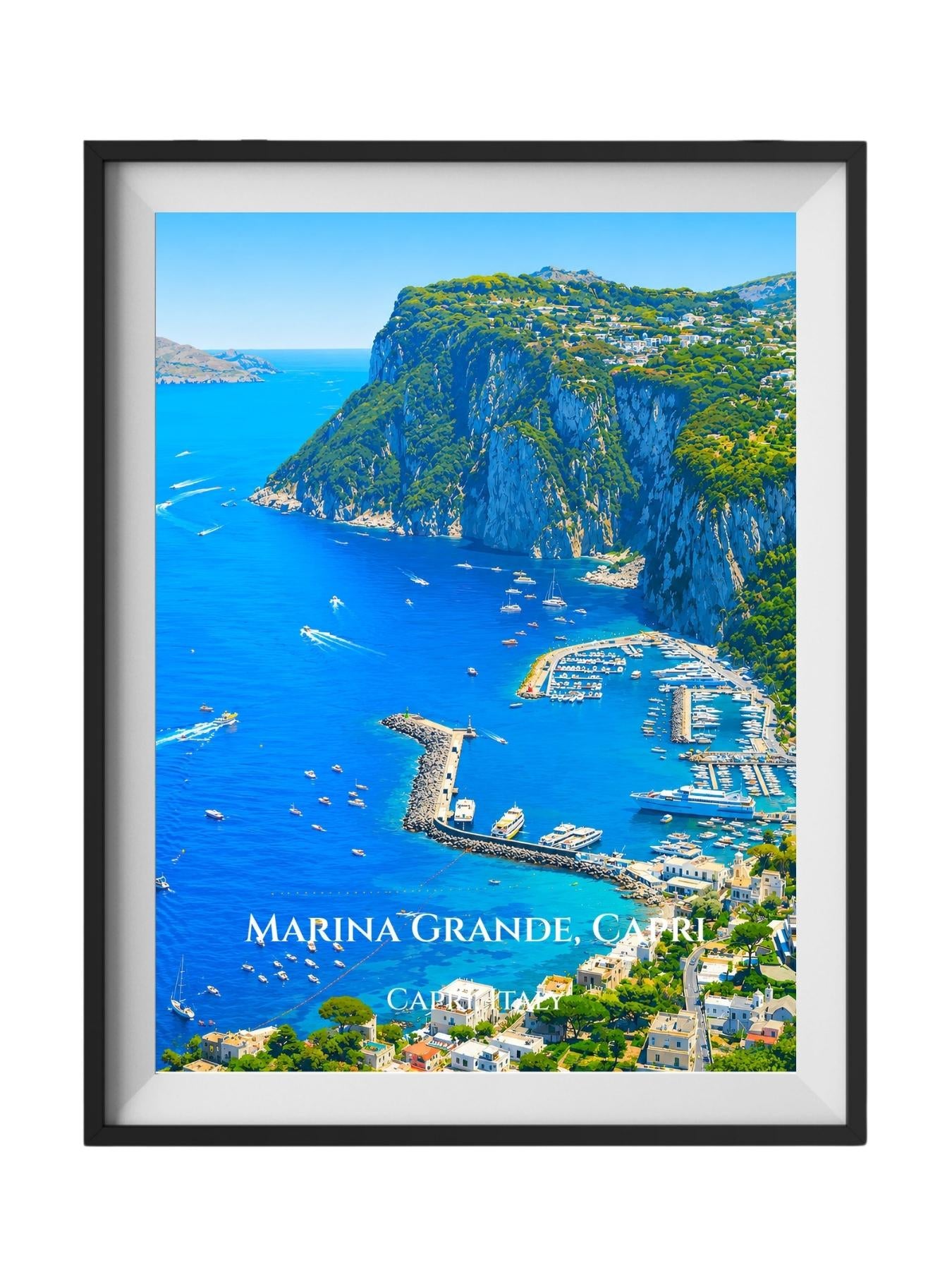 Capri Island Italy Wall Art Prints - Capri Italy Art Prints