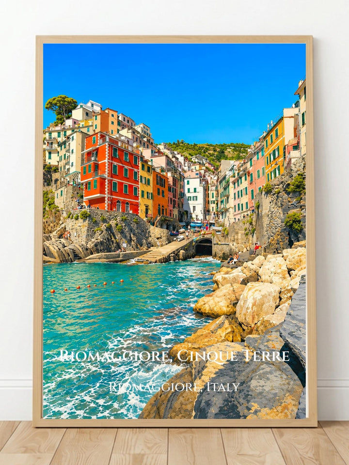 Riomaggiore Cinque Terre Italy Wall Art Prints - Cinque Terre Art Prints