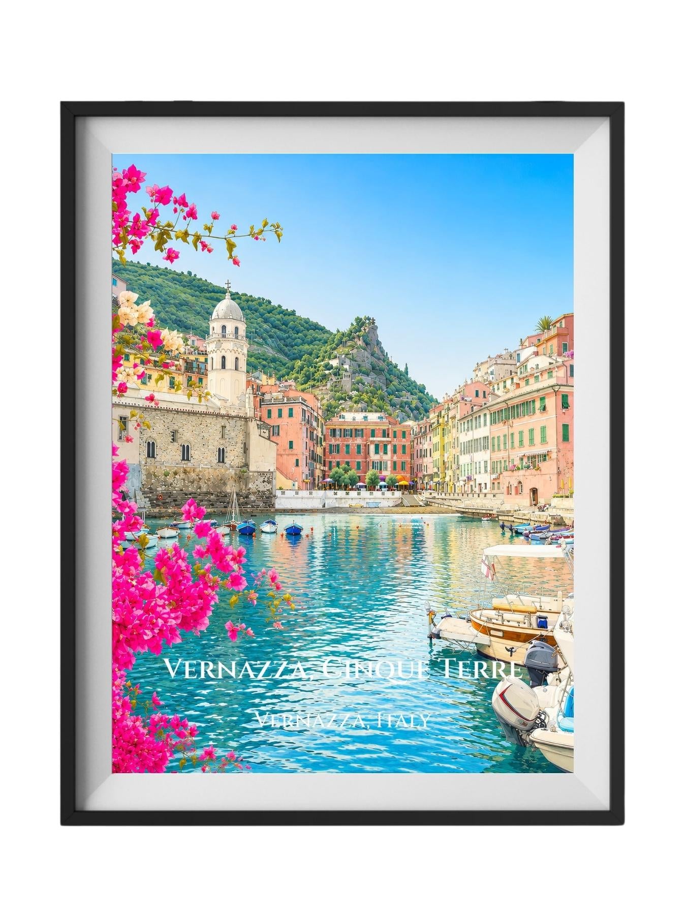 Vernazza Cinque Terre Italy Wall Art Prints - Cinque Terre Art Prints