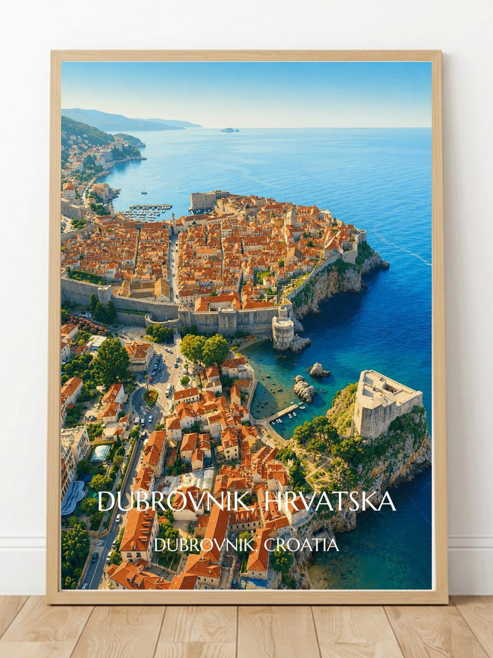 Dubrovnik Croatia Wall Art Prints - UNESCO World Heritage Site