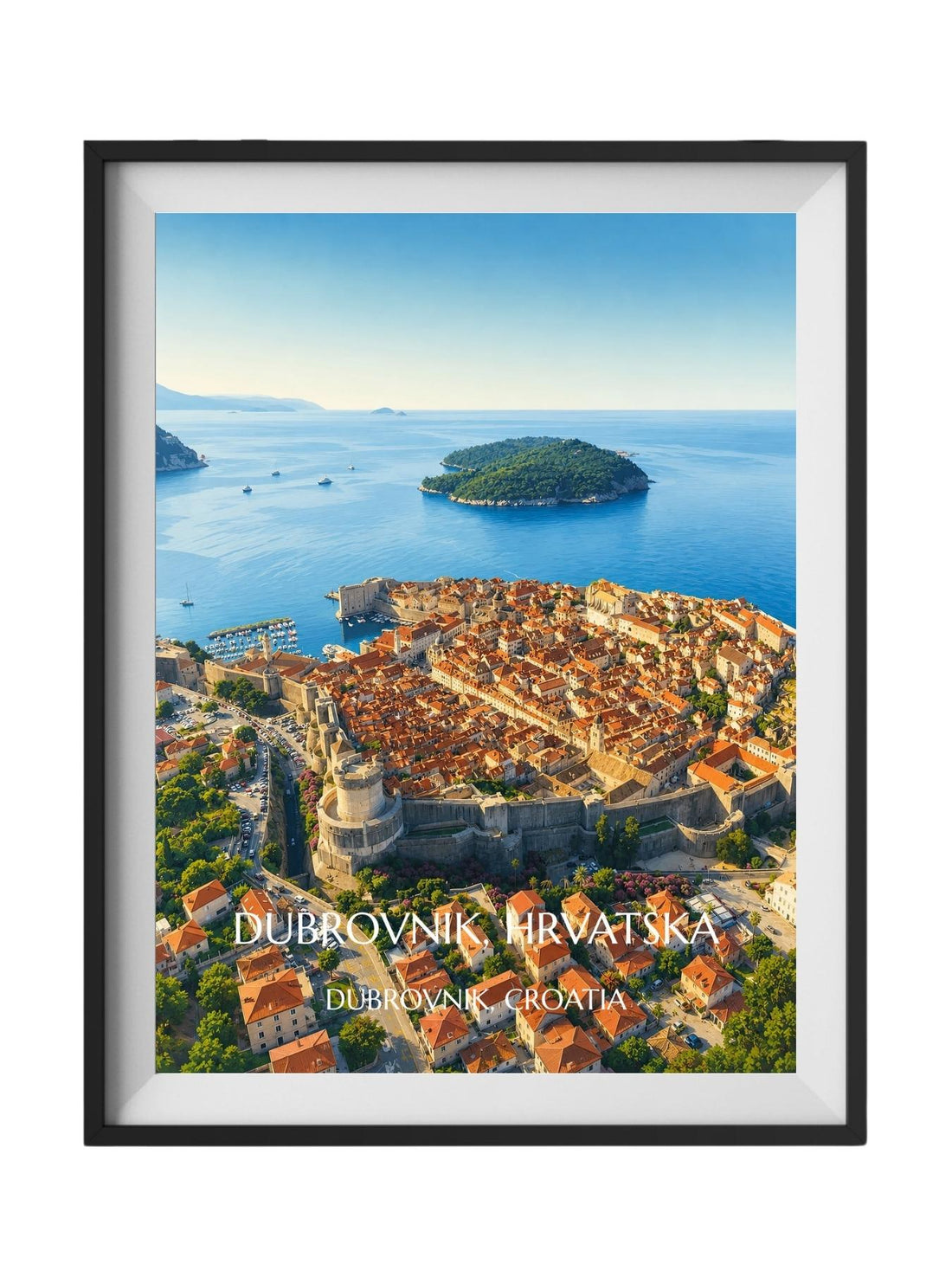 Dubrovnik Croatia Wall Art Prints - UNESCO World Heritage Site