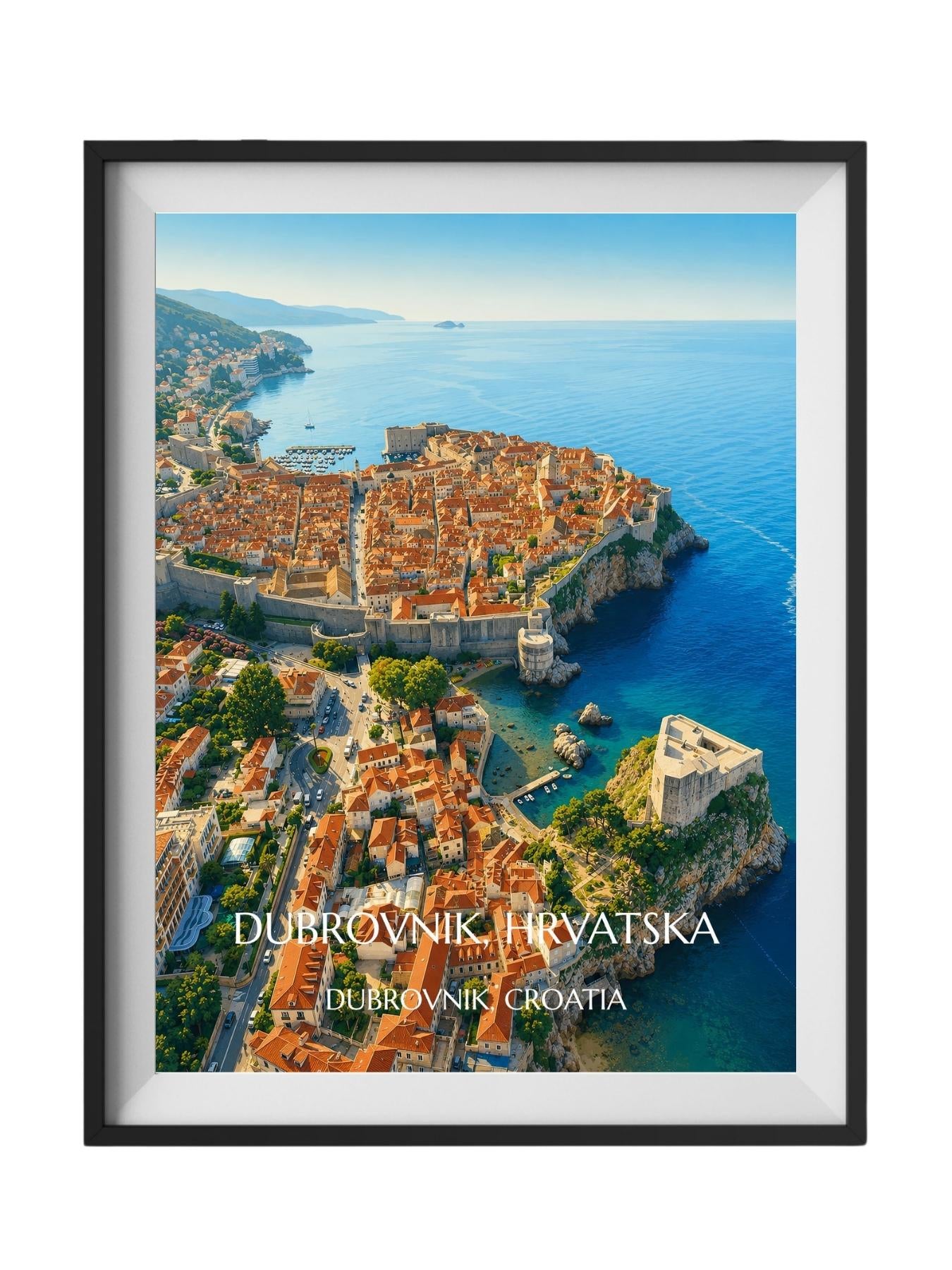 Dubrovnik Croatia Wall Art Prints - UNESCO World Heritage Site