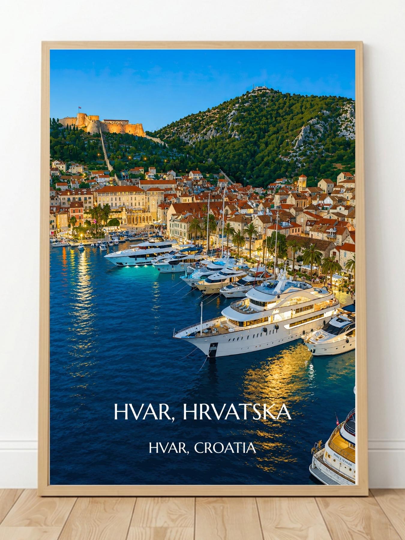Hvar Croatia Wall Art Prints - UNESCO World Heritage Site