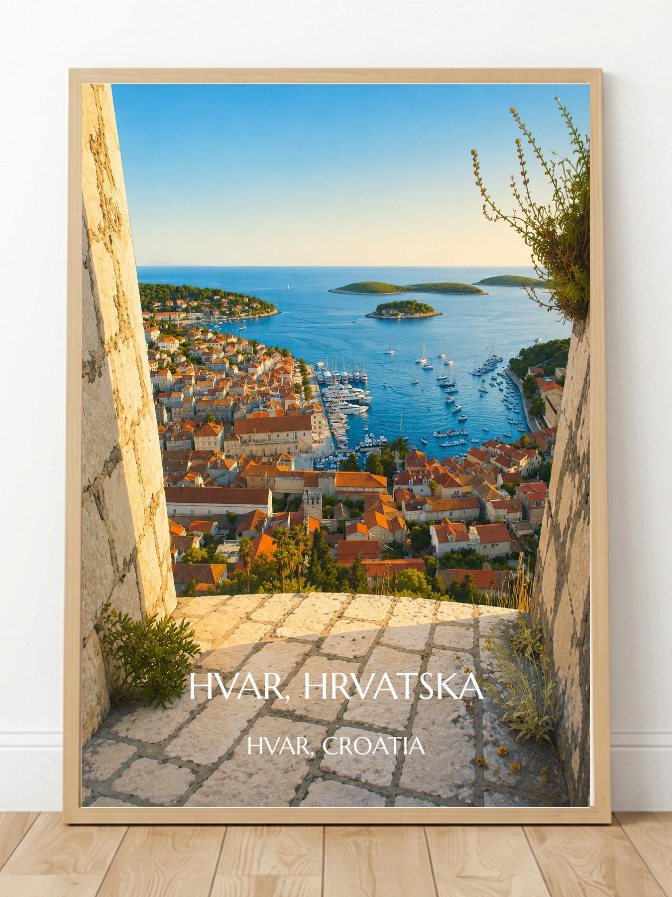 Hvar Croatia Wall Art Prints - UNESCO World Heritage Site