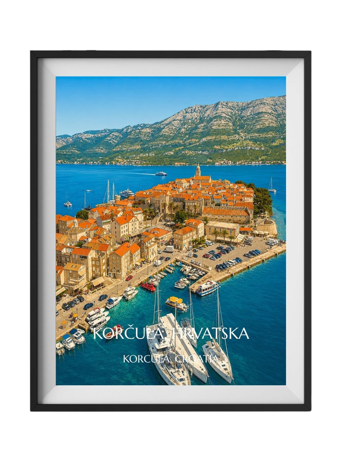 Korčula Croatia Wall Art Prints - Croatia Coastal Wall Art