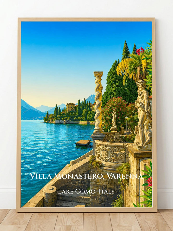 Lake Como Italy Wall Art Prints - Vintage Posters of Lake Como Italy