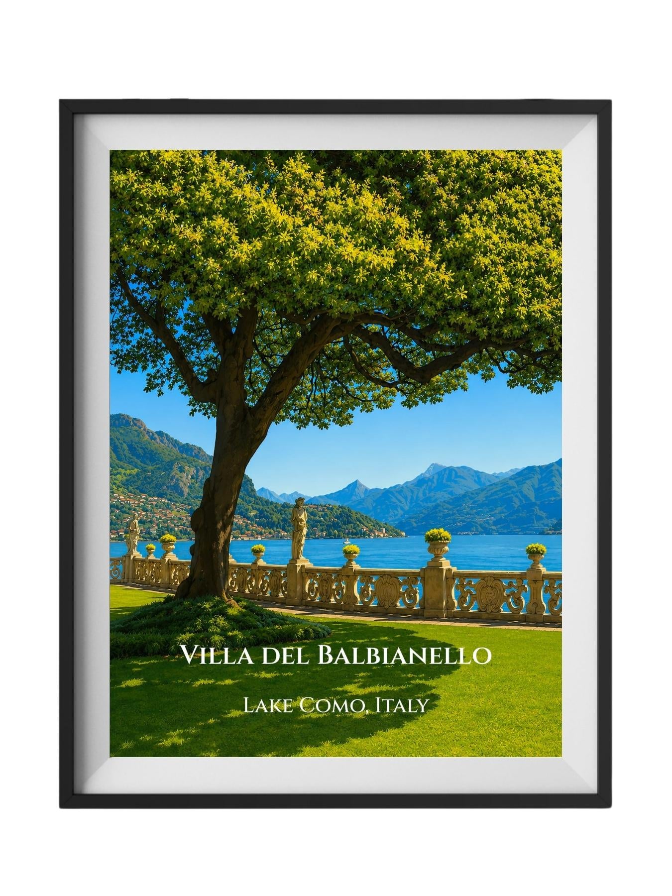 Lake Como Italy Wall Art Prints - Vintage Posters of Lake Como Italy