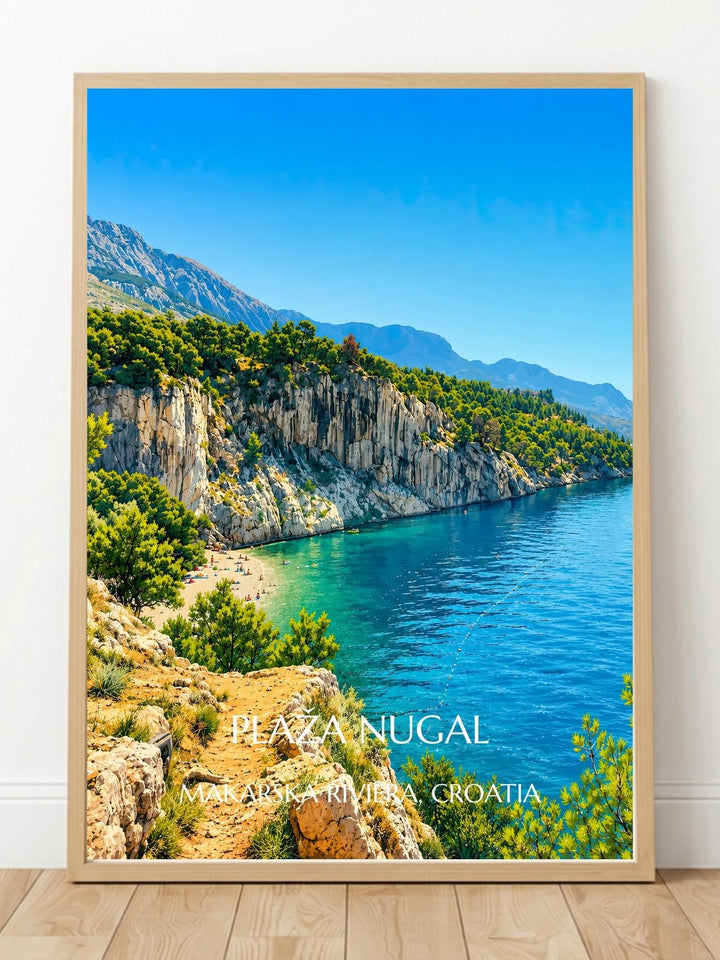 Makarska Croatia Wall Art Prints - Adriatic Coastal Wall Art