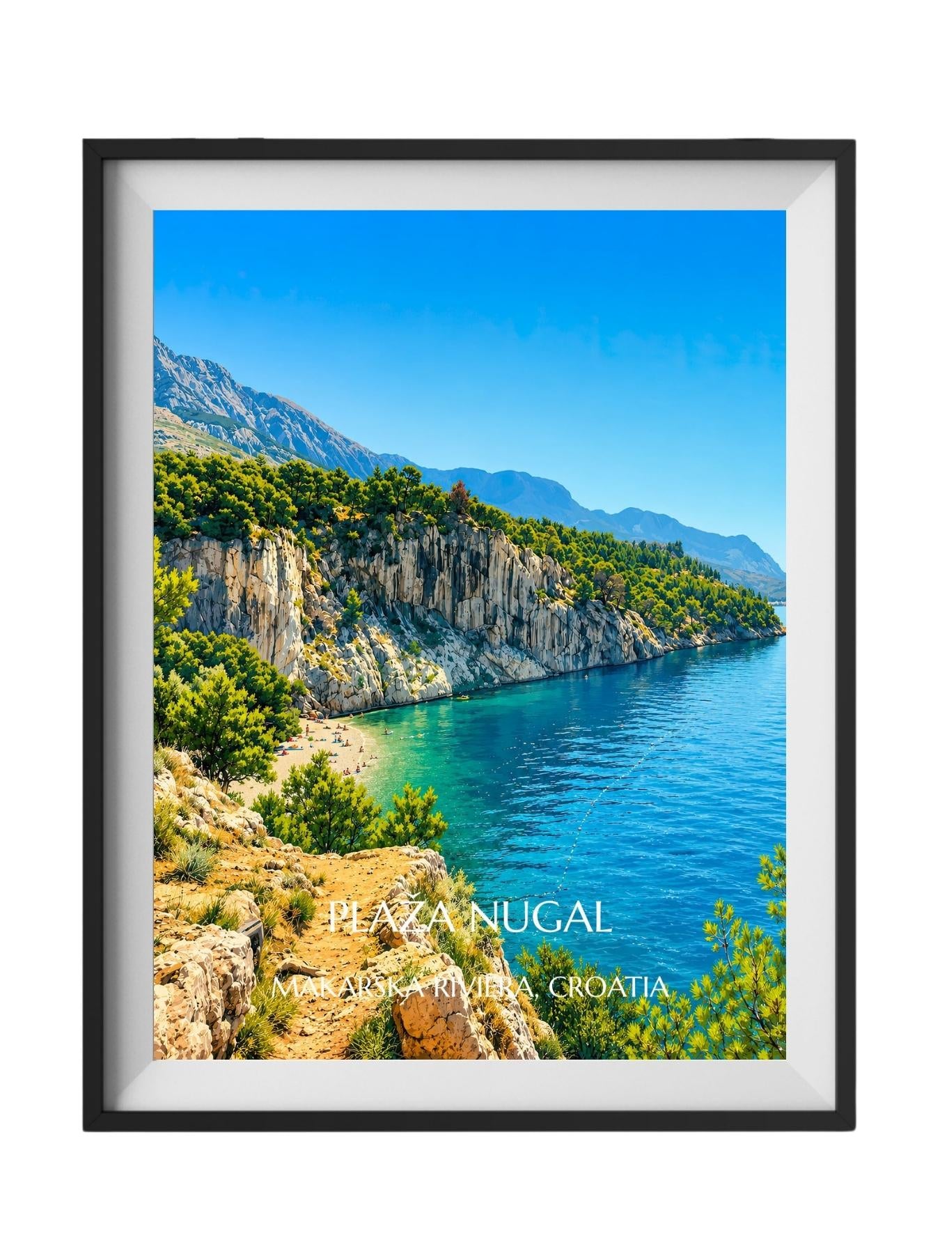 Makarska Croatia Wall Art Prints - Adriatic Coastal Wall Art
