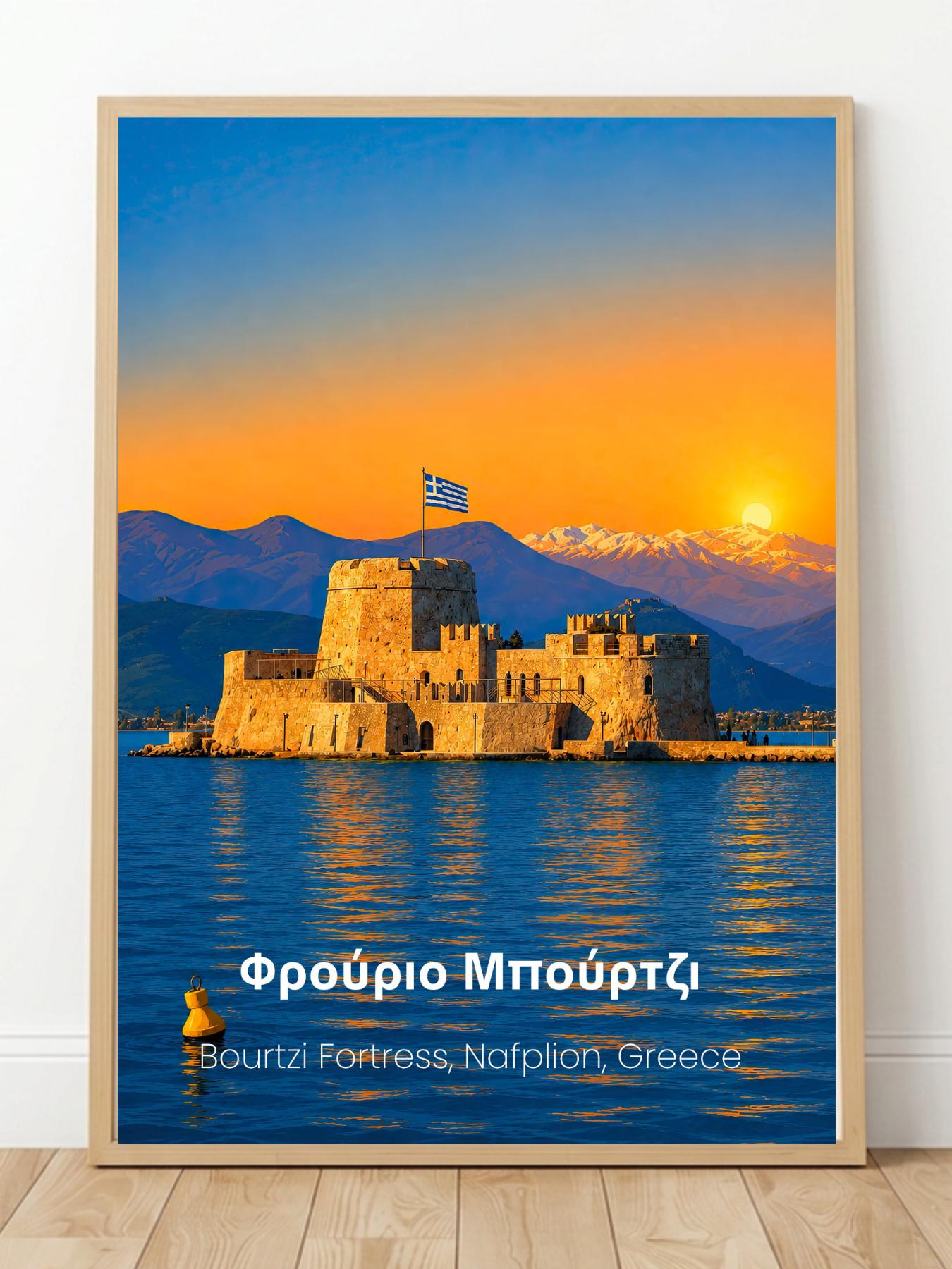 Palamidi Fortress Nafplion Greece Prints