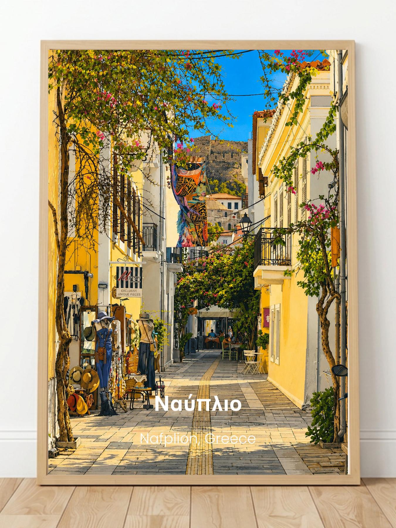 Palamidi Fortress Nafplion Greece Prints