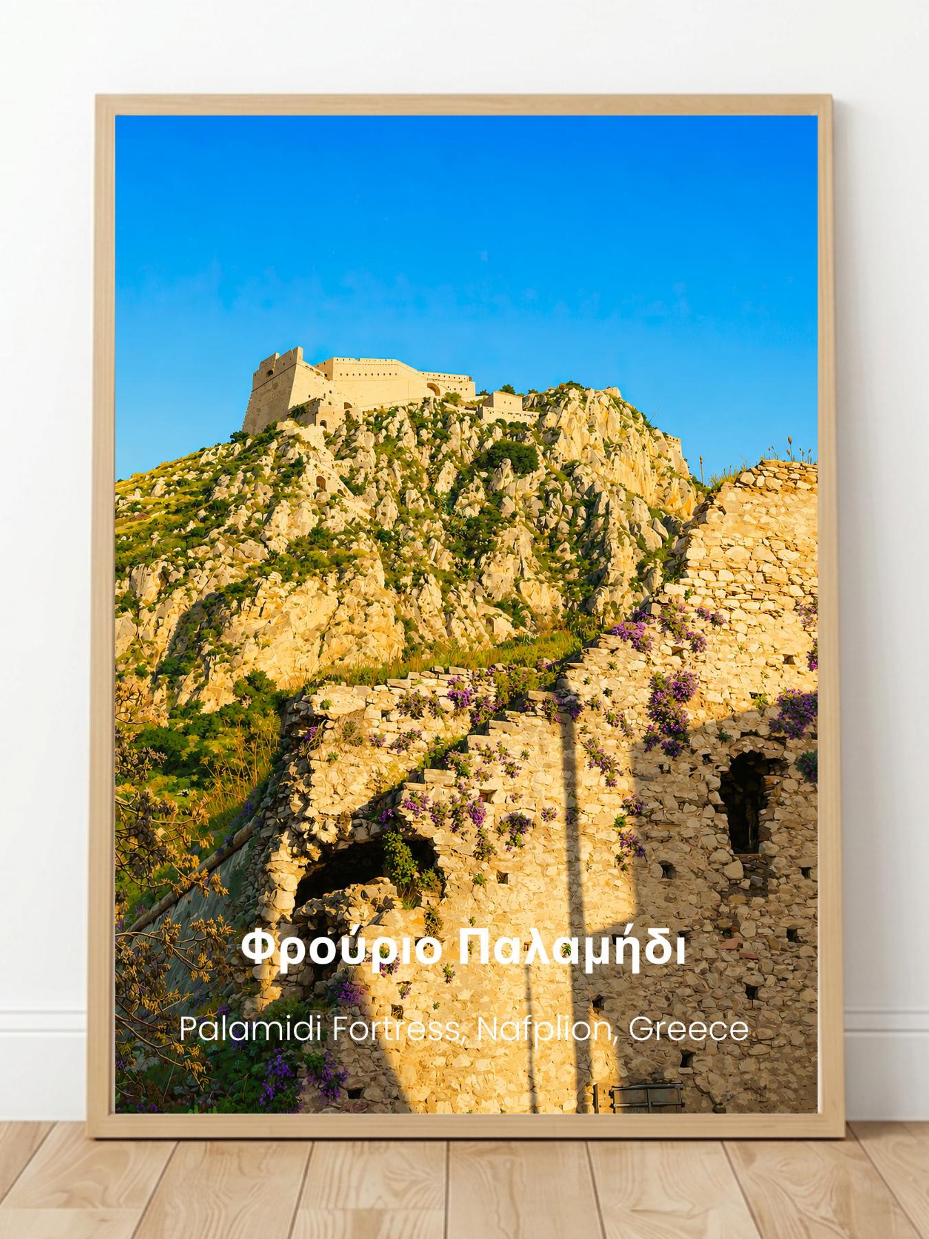 Palamidi Fortress Nafplion Greece Prints