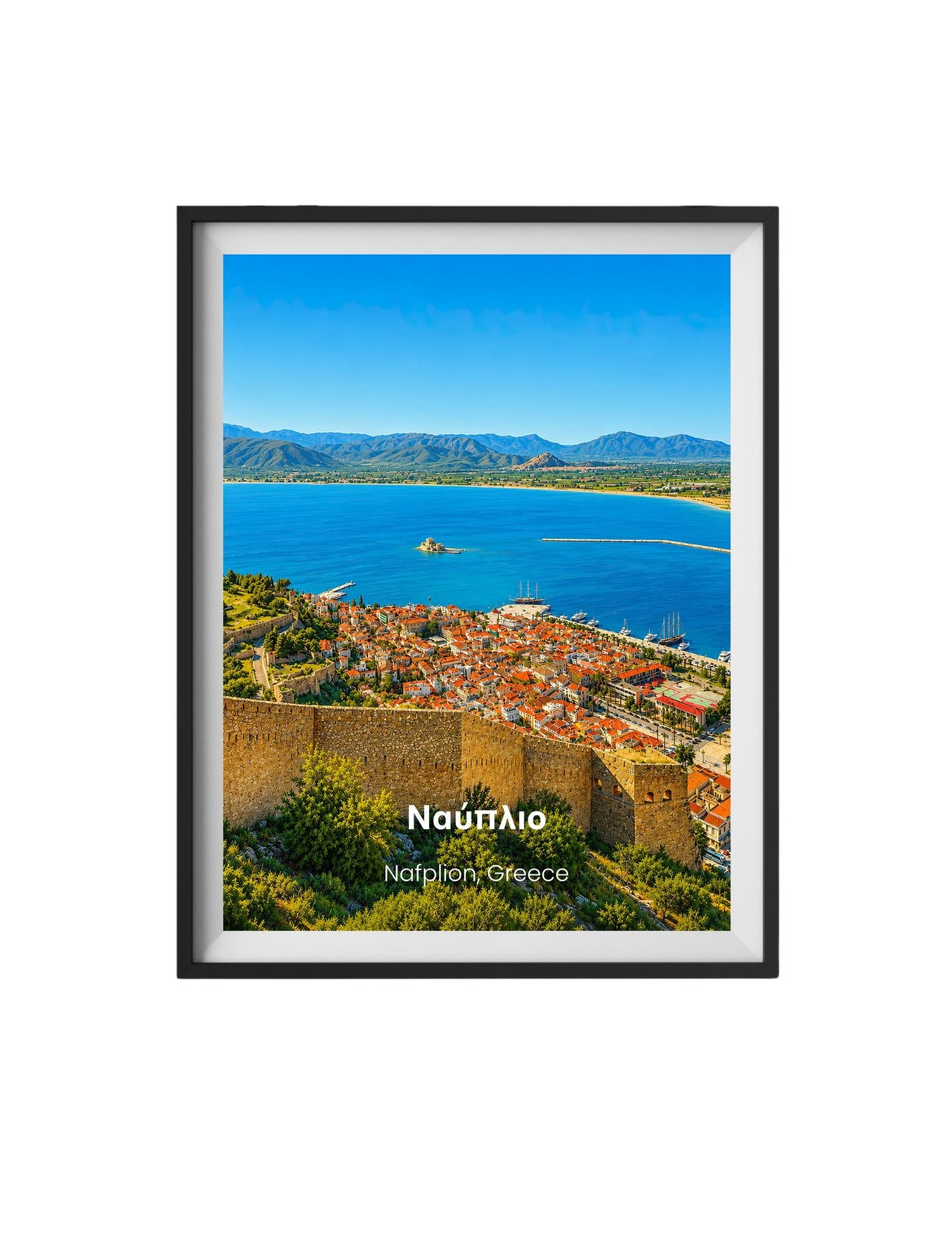 Palamidi Fortress Nafplion Greece Prints