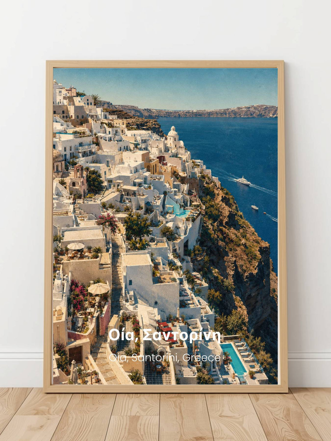 Oia Santorini Greece Print