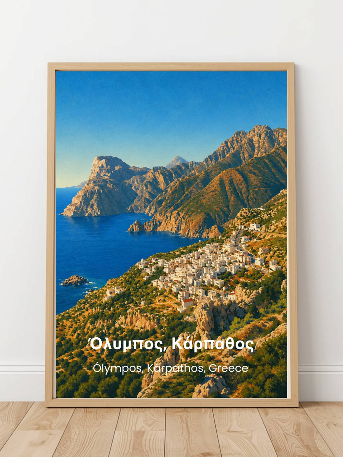 Olympos Karpathos Print