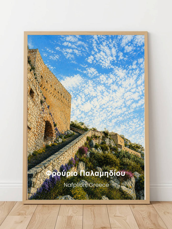 Palamidi Fortress Nafplion Greece Prints