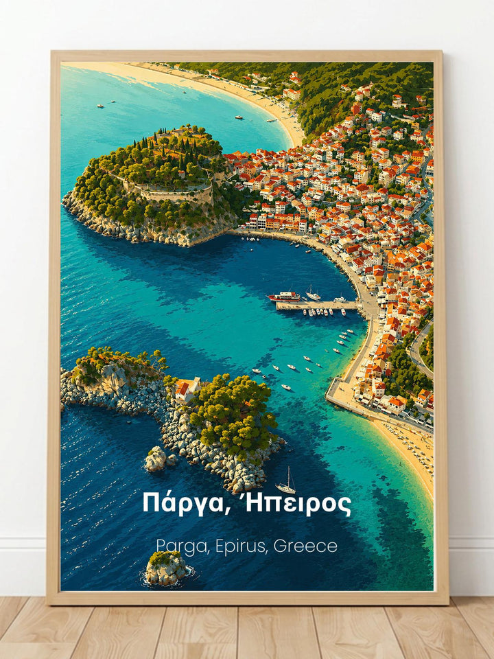 Parga Epirus Greece Print