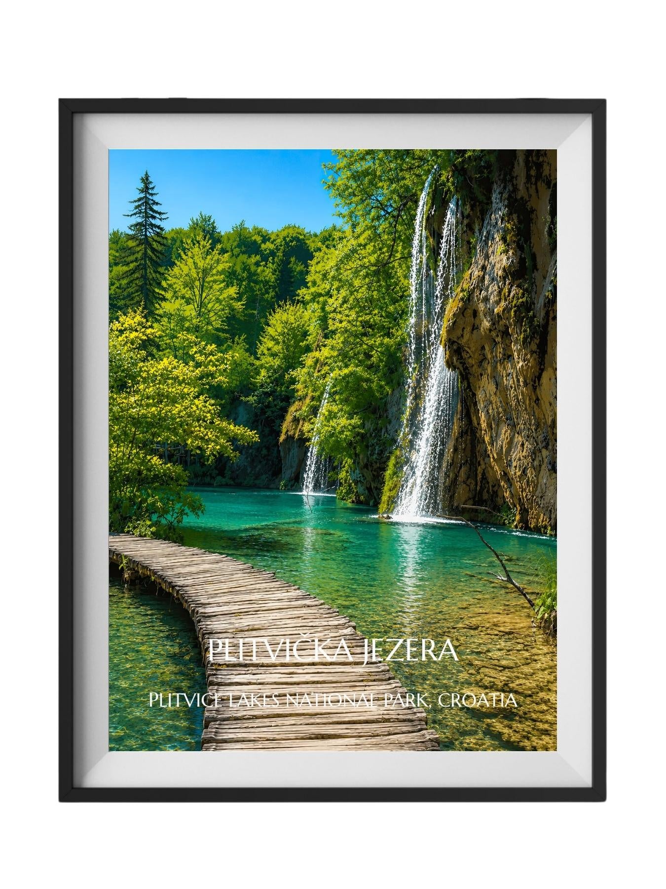 Plitvice Lakes National Park Croatia Wall Art Prints - Croatia Nature Wall Art