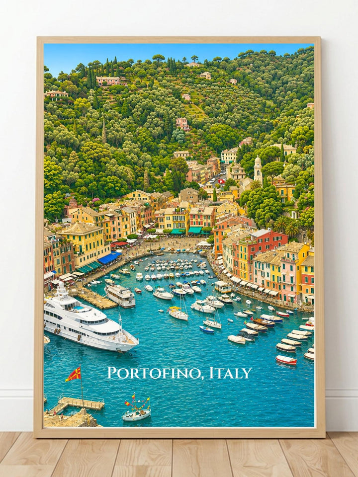 Portofino Italy Wall Art Prints - Italy Vintage Travel Posters