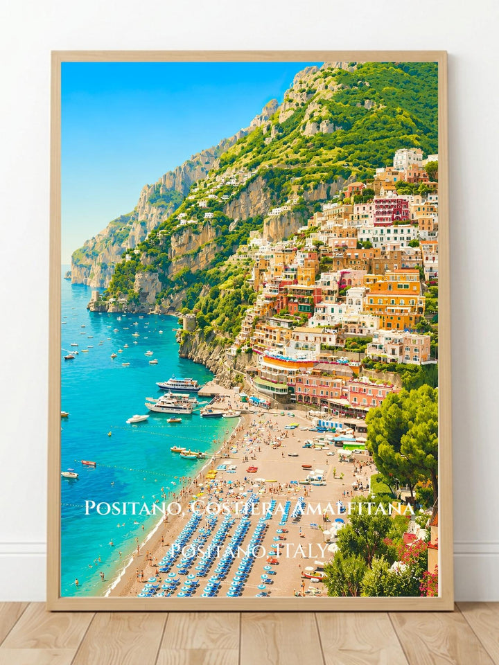 Positano Italy Wall Art Prints - Amalfi Coast Art Prints