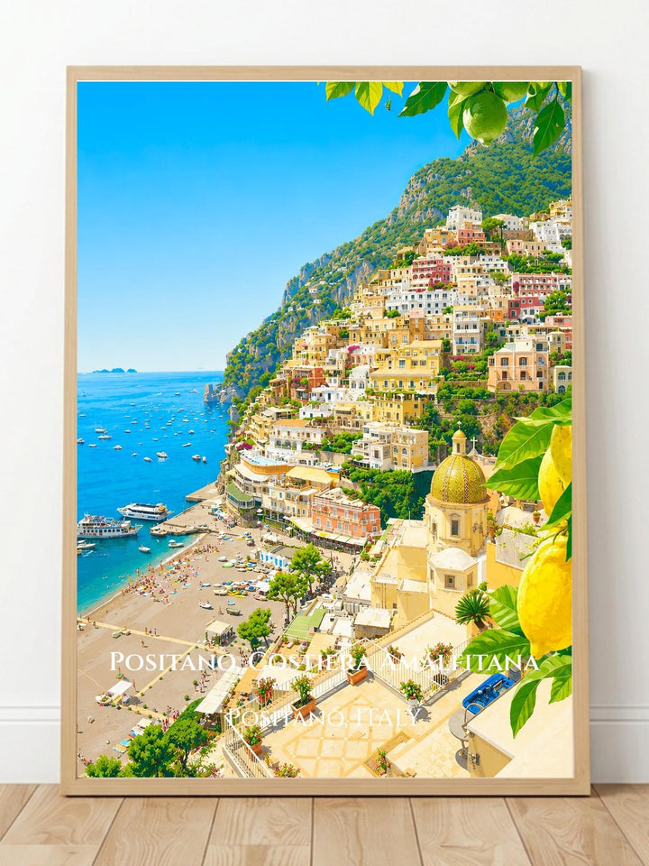 Positano Italy Wall Art Prints - Amalfi Coast Art Prints