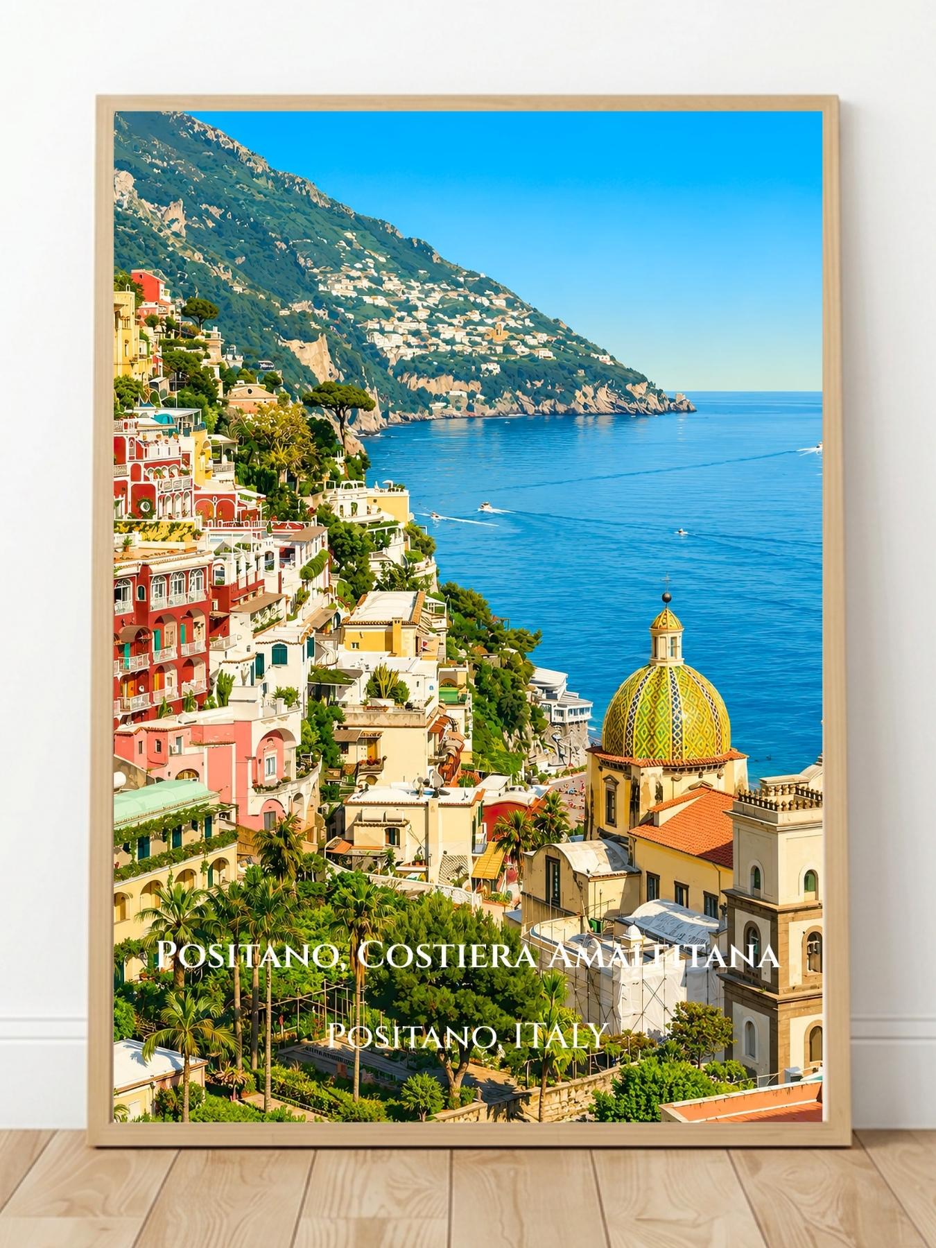 Positano Italy Wall Art Prints - Amalfi Coast Art Prints