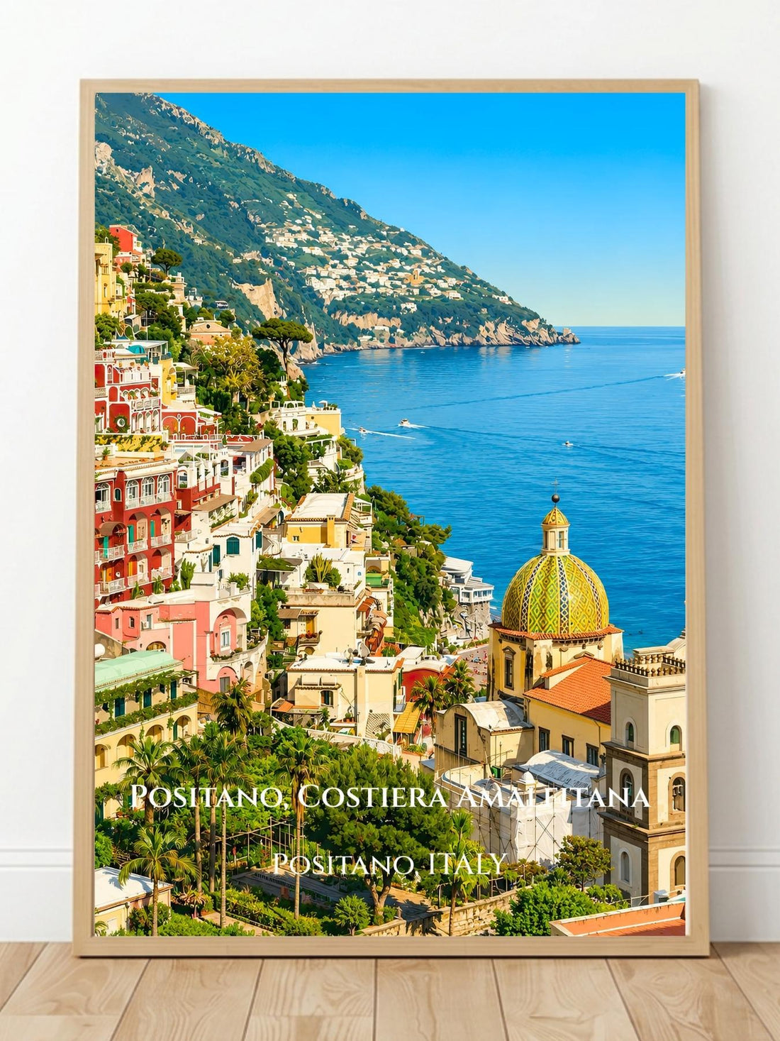 Positano Italy Wall Art Prints - Amalfi Coast Art Prints