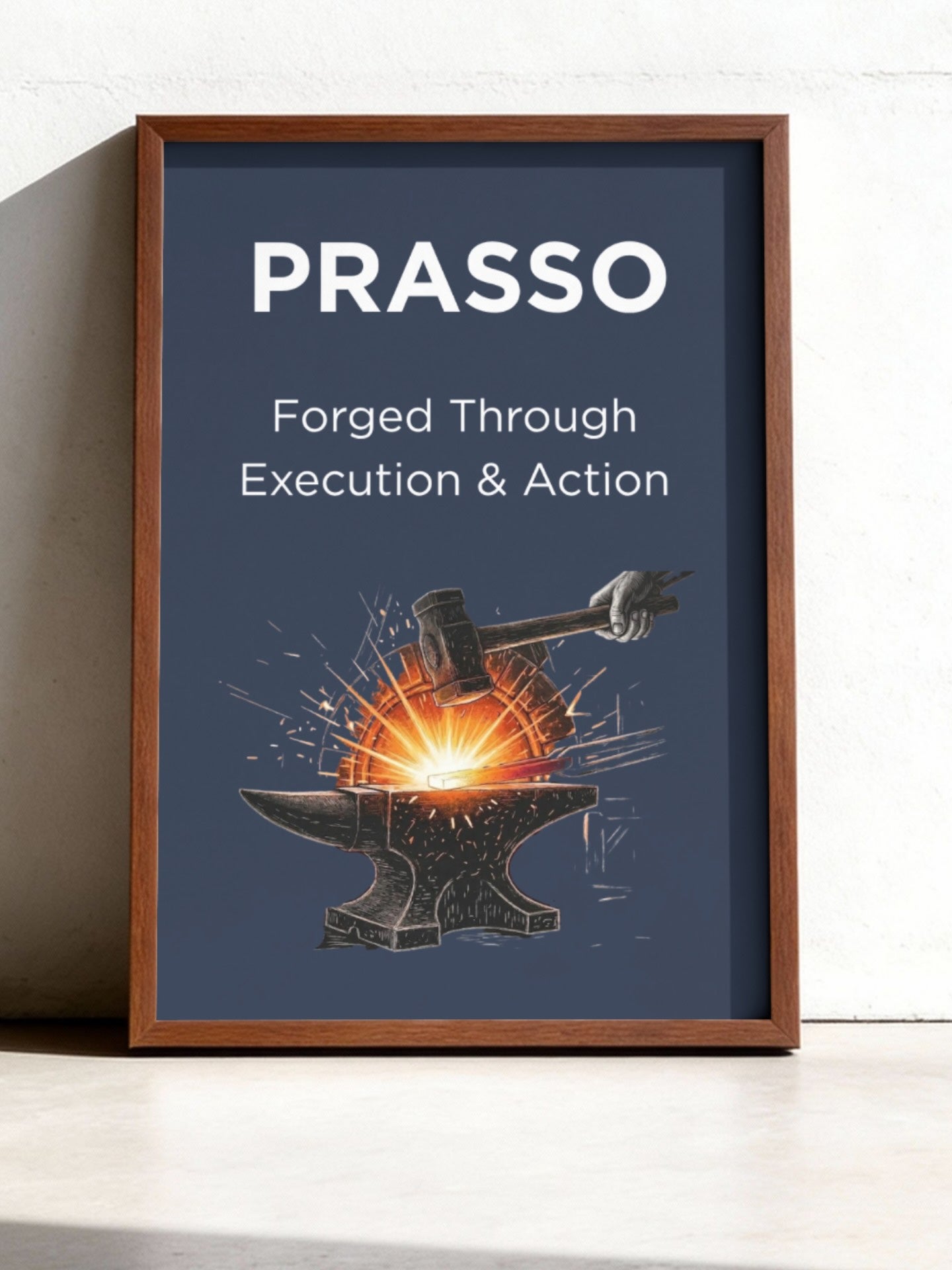 Prasso Stoic Philosophy Wall Art Prints - Inspirational Stoicism Poster