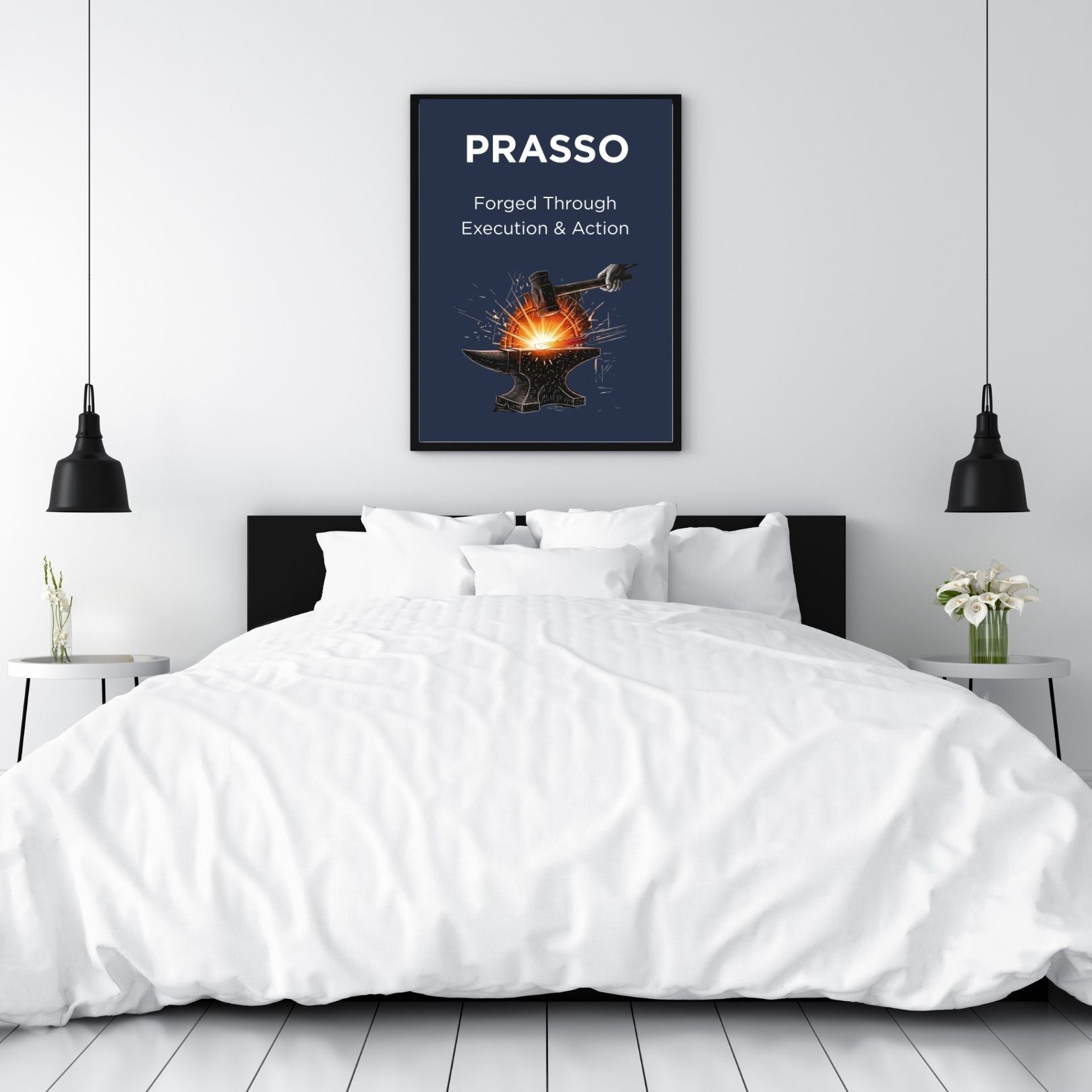 Prasso Stoic Philosophy Wall Art Prints - Inspirational Stoicism Poster
