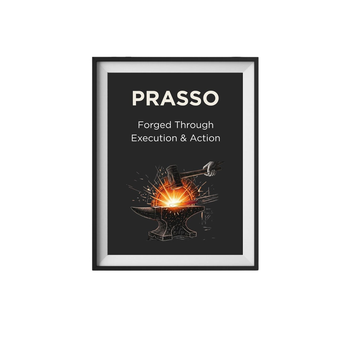 Prasso Stoic Philosophy Wall Art Prints - Inspirational Stoicism Poster