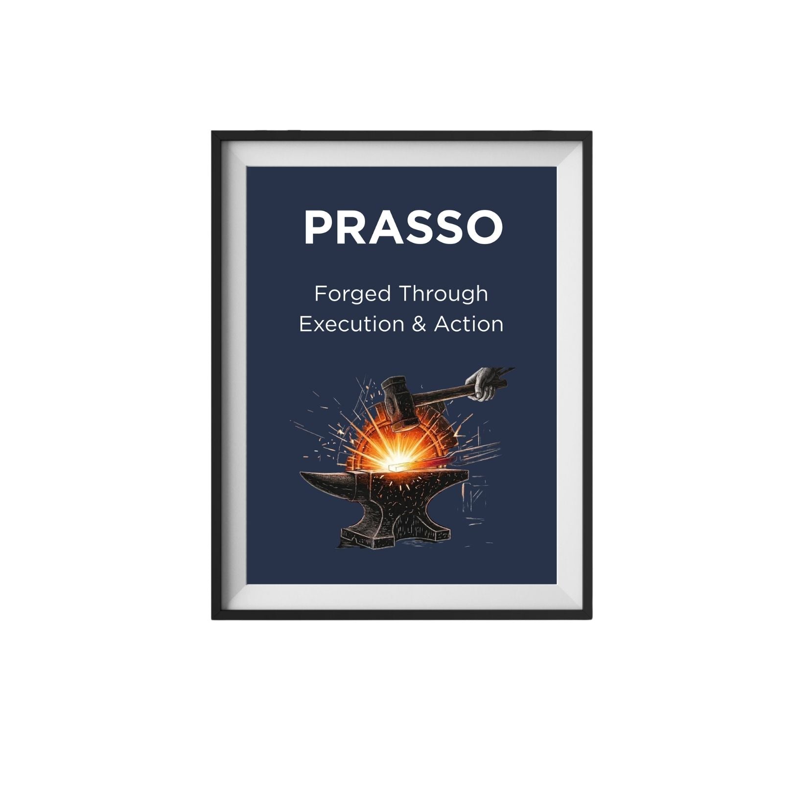 Prasso Stoic Philosophy Wall Art Prints - Inspirational Stoicism Poster