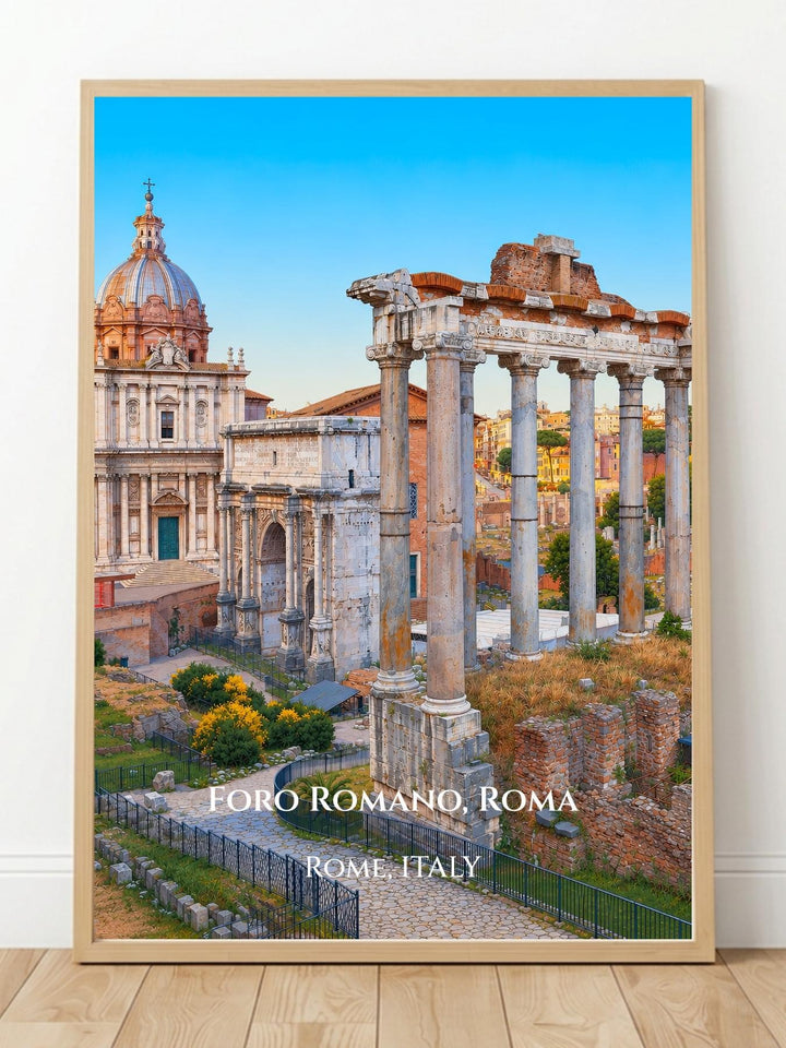 Roman Forum Rome Italy Wall Art Prints - Ancient Rome Wall Art