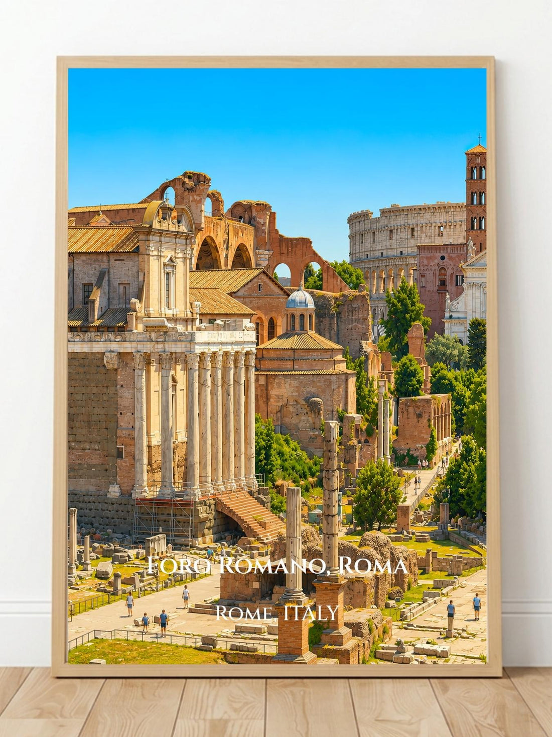 Roman Forum Rome Italy Wall Art Prints - Ancient Rome Wall Art