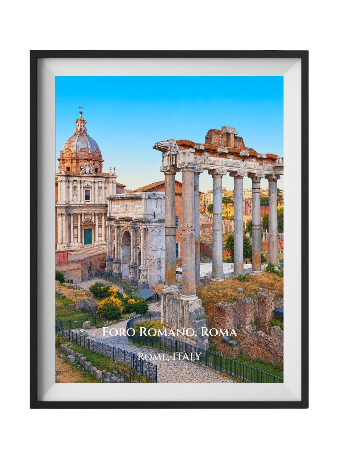 Roman Forum Rome Italy Wall Art Prints - Ancient Rome Wall Art