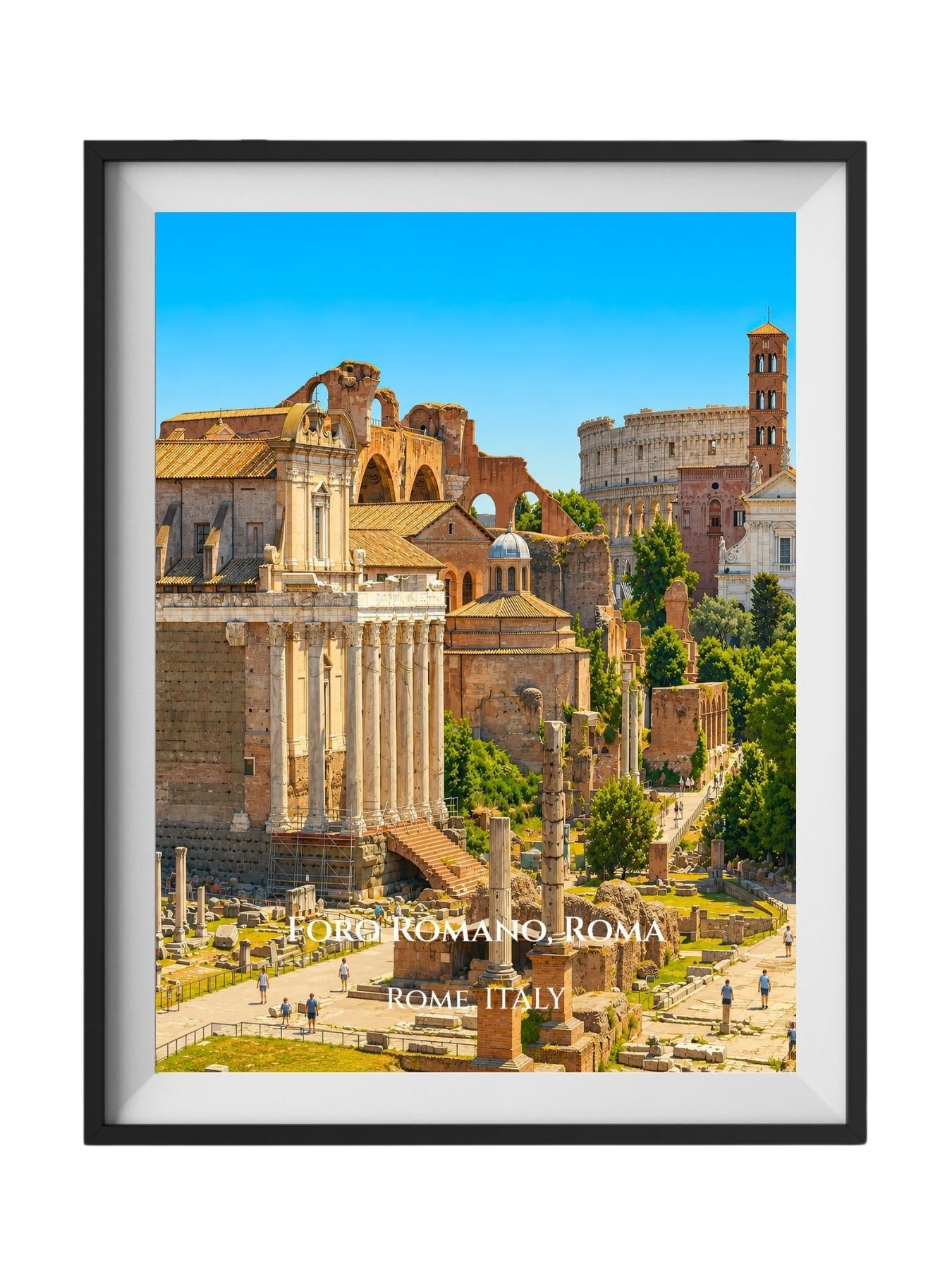 Roman Forum Rome Italy Wall Art Prints - Ancient Rome Wall Art