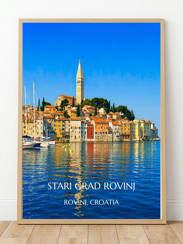 Rovinj Croatia Wall Art Prints - Croatia Coastal Wall Art