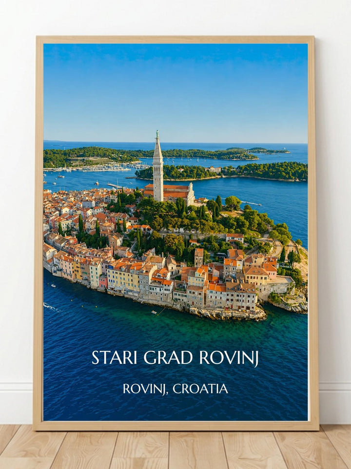 Rovinj Croatia Wall Art Prints - Croatia Coastal Wall Art