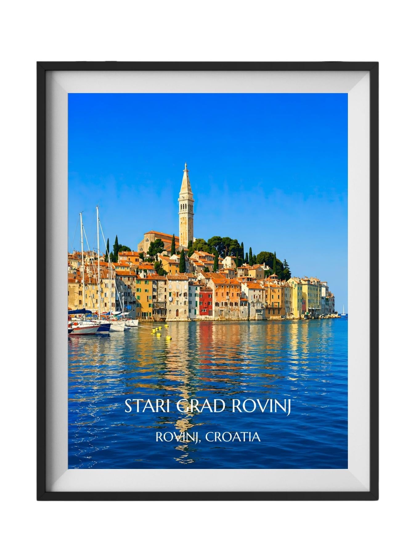 Rovinj Croatia Wall Art Prints - Croatia Coastal Wall Art