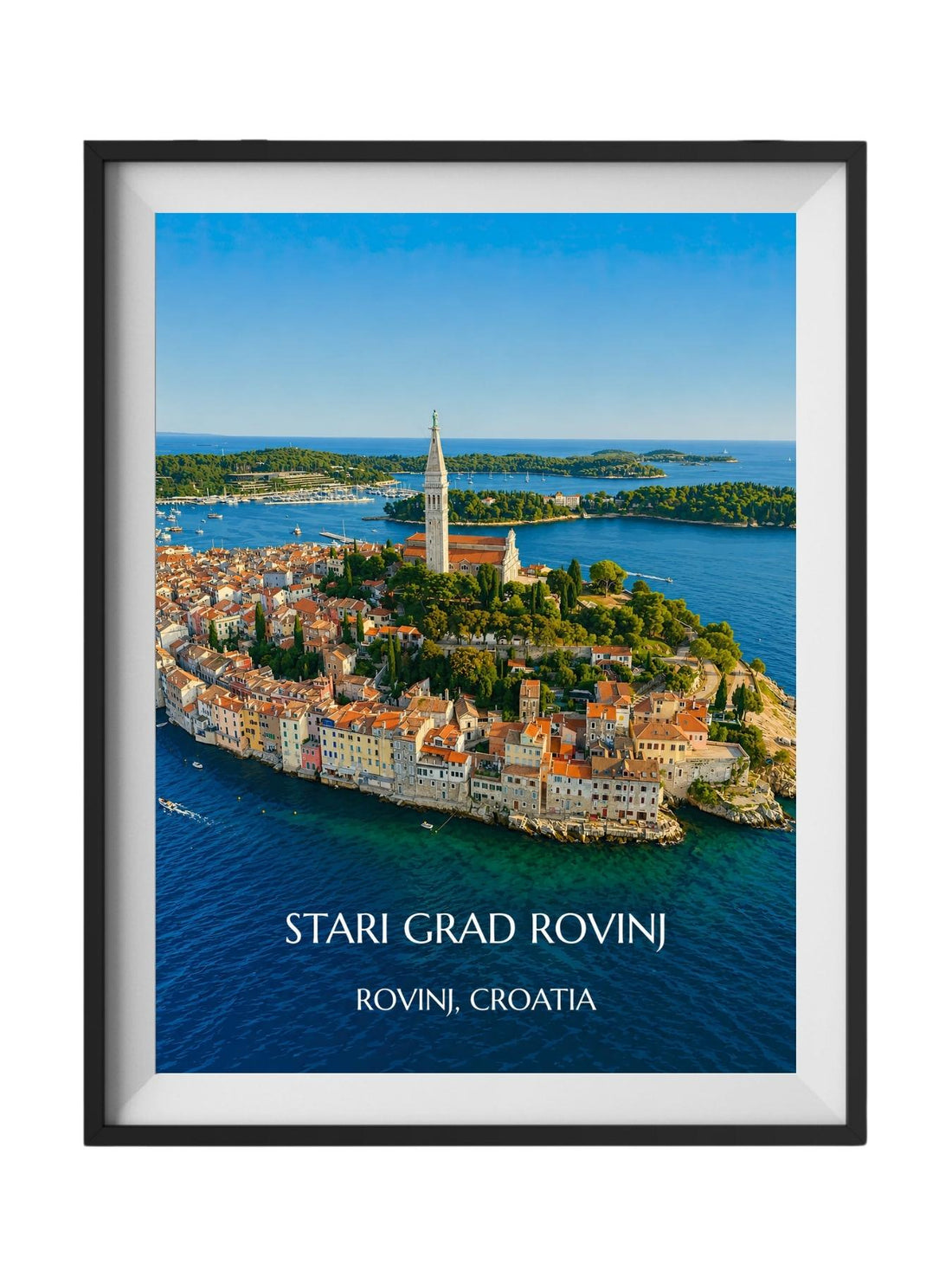 Rovinj Croatia Wall Art Prints - Croatia Coastal Wall Art