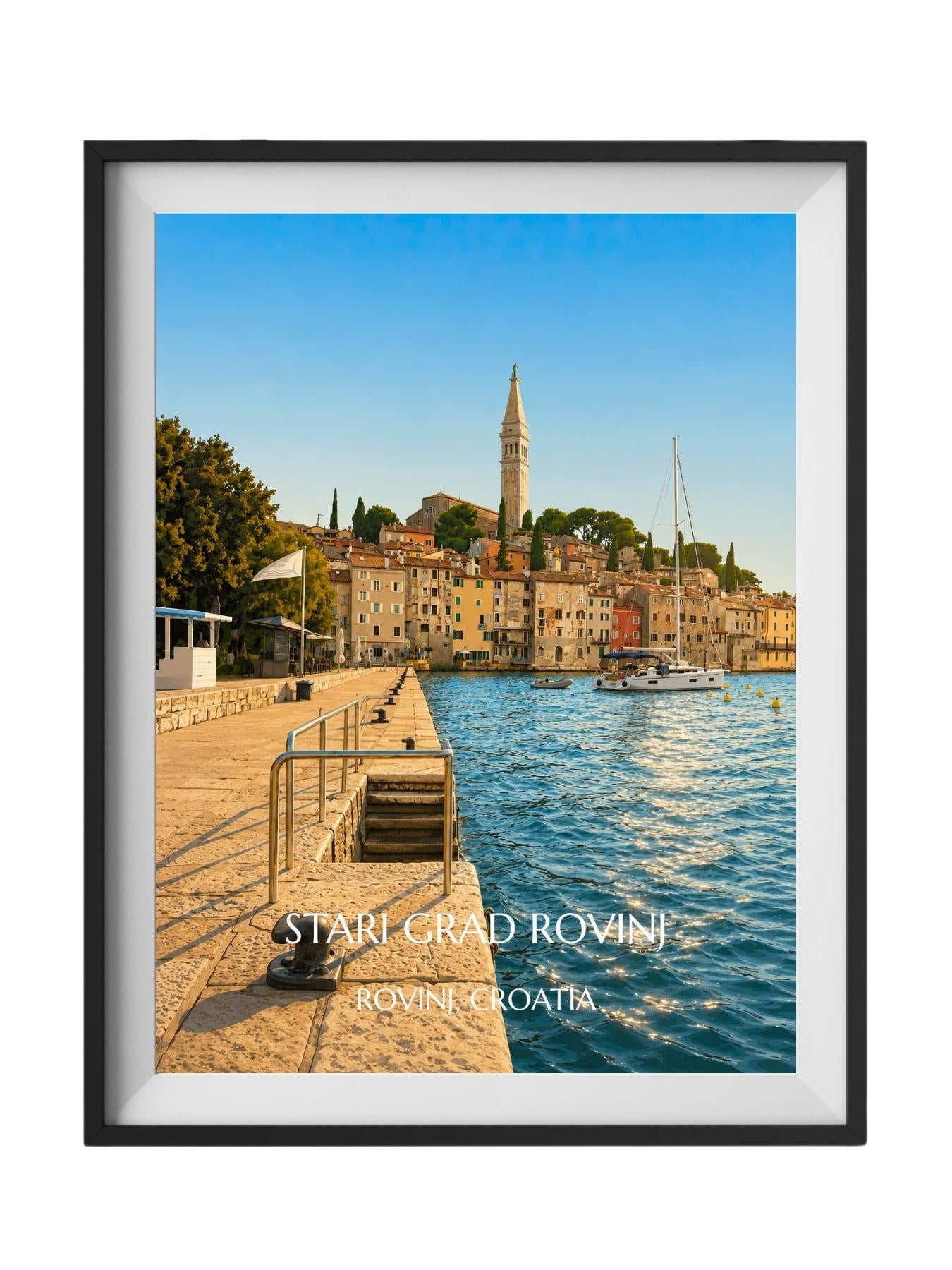 Rovinj Croatia Wall Art Prints - Croatia Coastal Wall Art