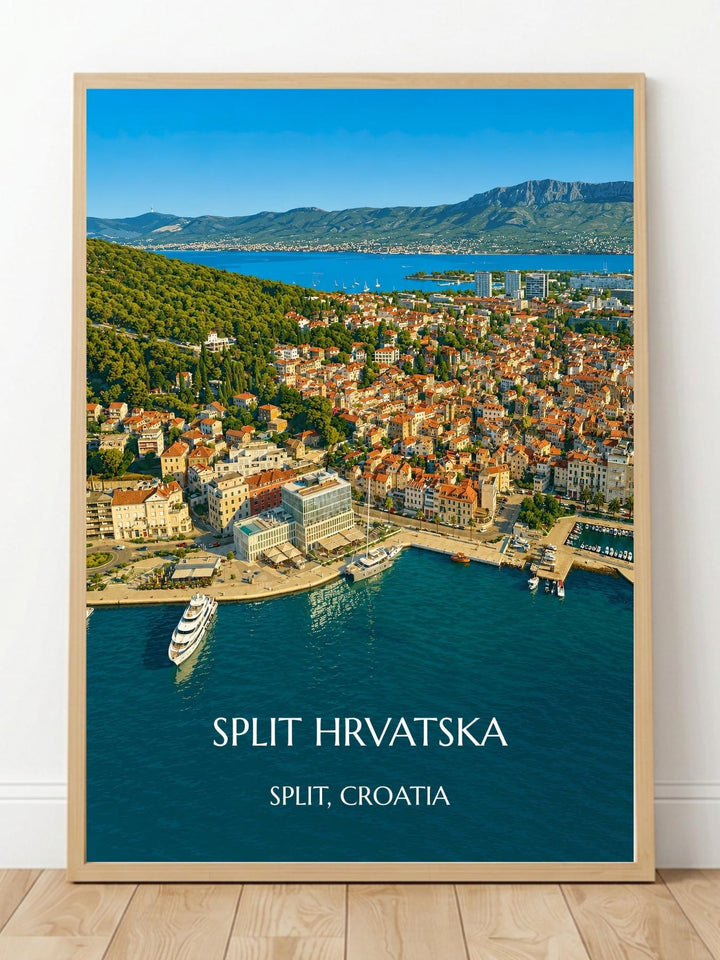 Split Croatia Wall Art Prints - Roman Wall Art