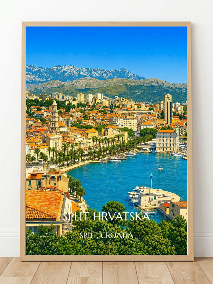 Split Croatia Wall Art Prints - Roman Wall Art