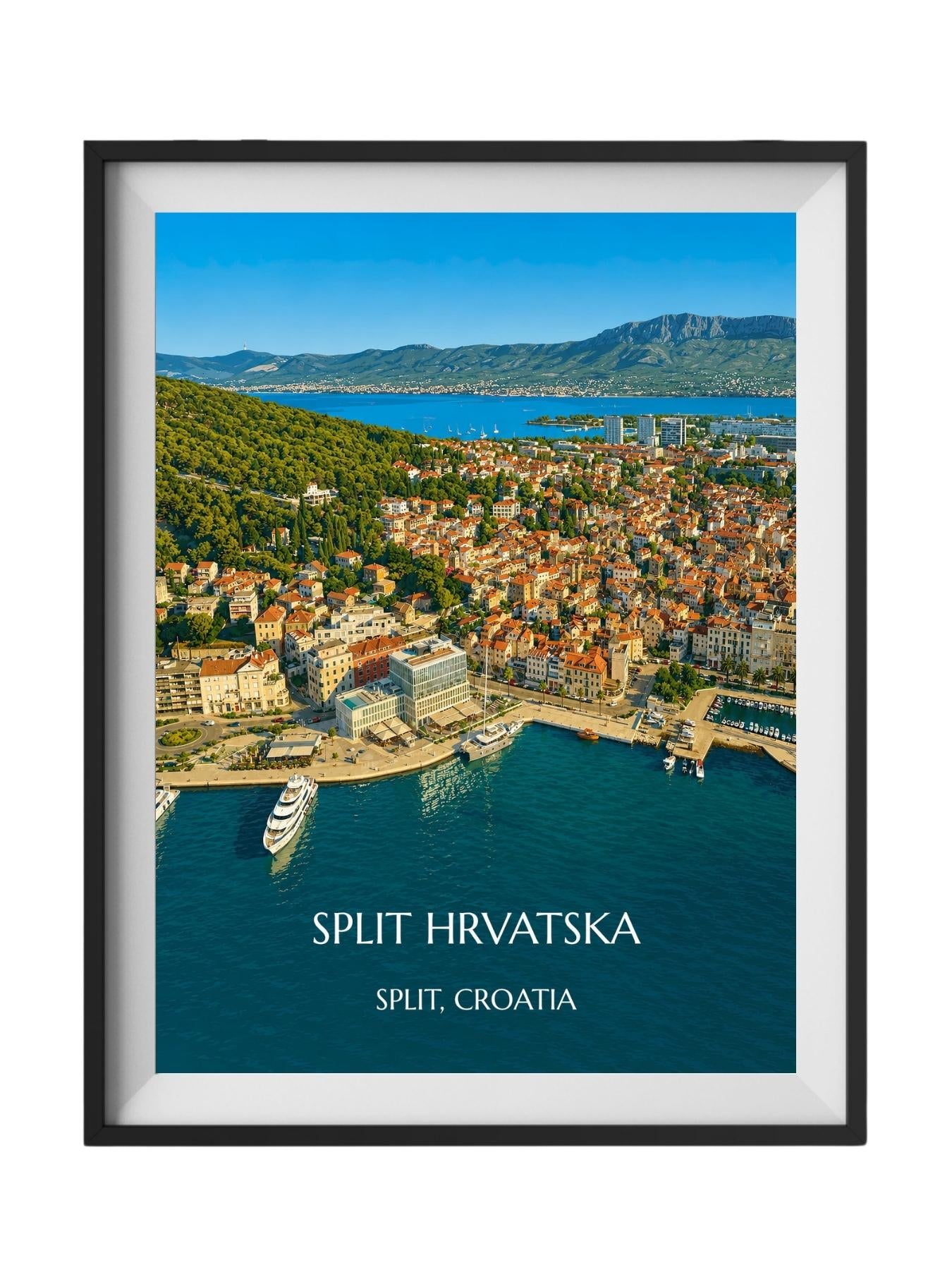 Split Croatia Wall Art Prints - Roman Wall Art
