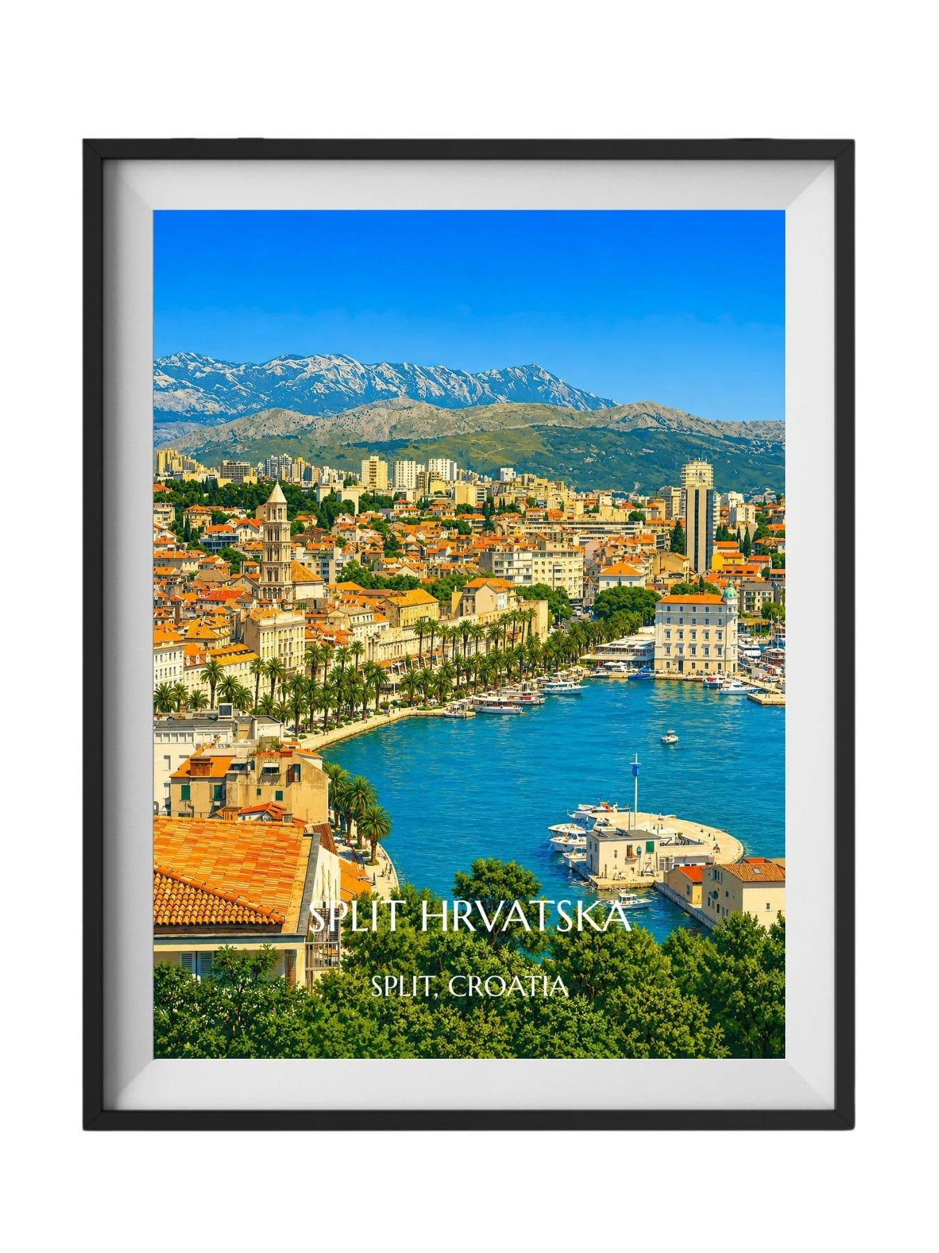 Split Croatia Wall Art Prints - Roman Wall Art