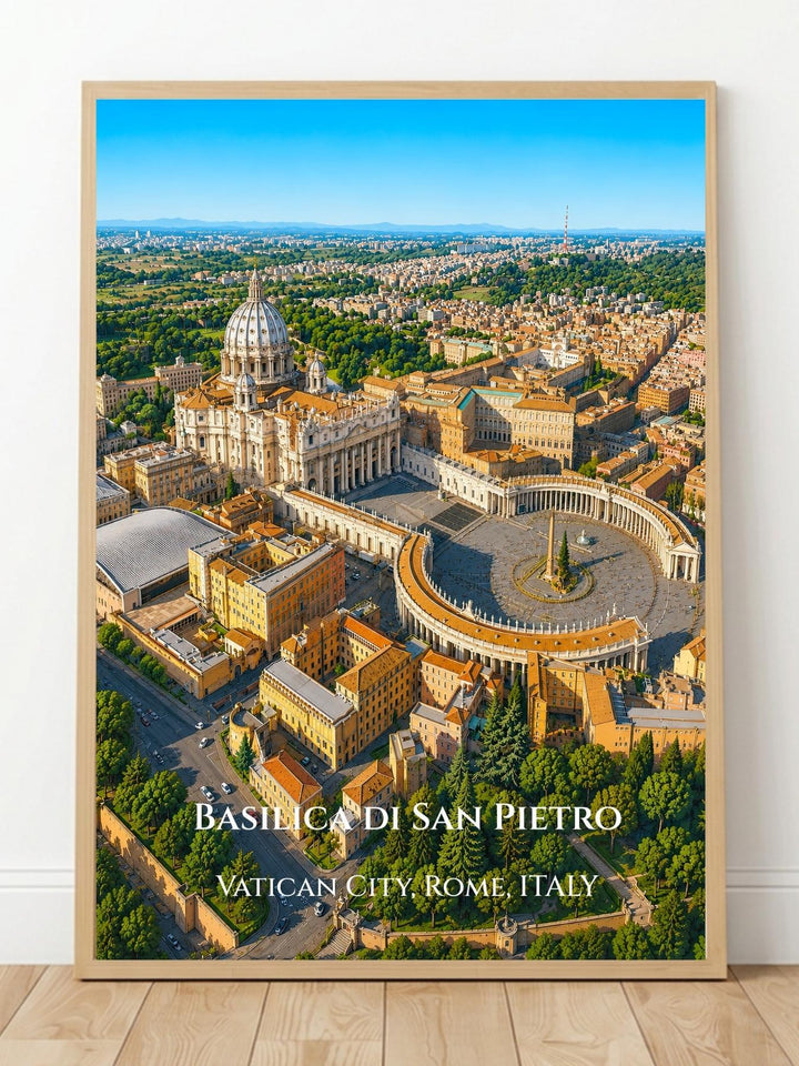 St. Peters Basilica Vatican City Rome Italy Wall Art Prints