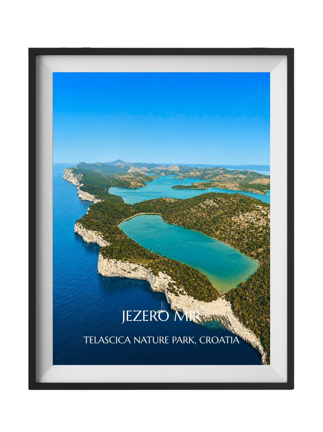 Telascica Nature Park Lake Mir Croatia Wall Art Prints - Nature Wall Art