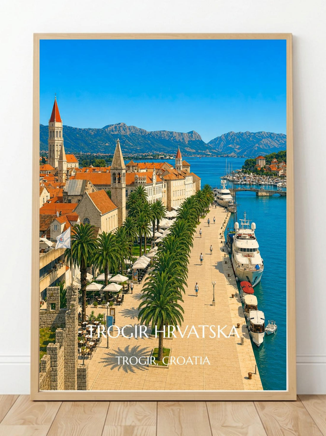 Trogir Croatia Wall Art Prints - UNESCO World Heritage Site